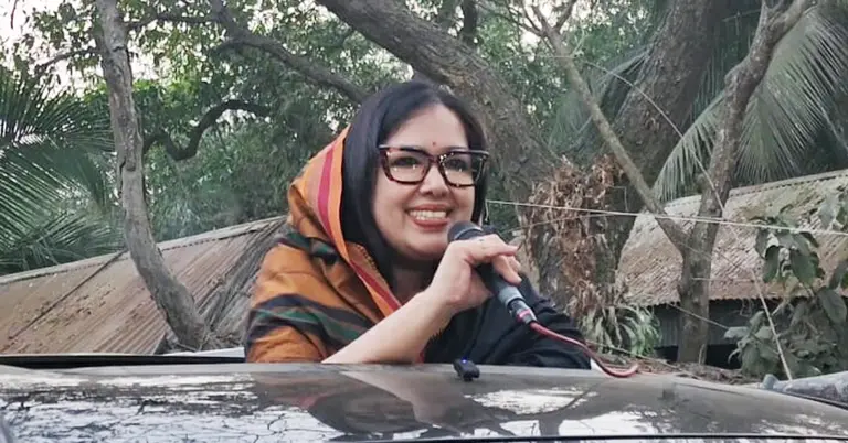 রুমিন ফারহানার গণসংযোগ